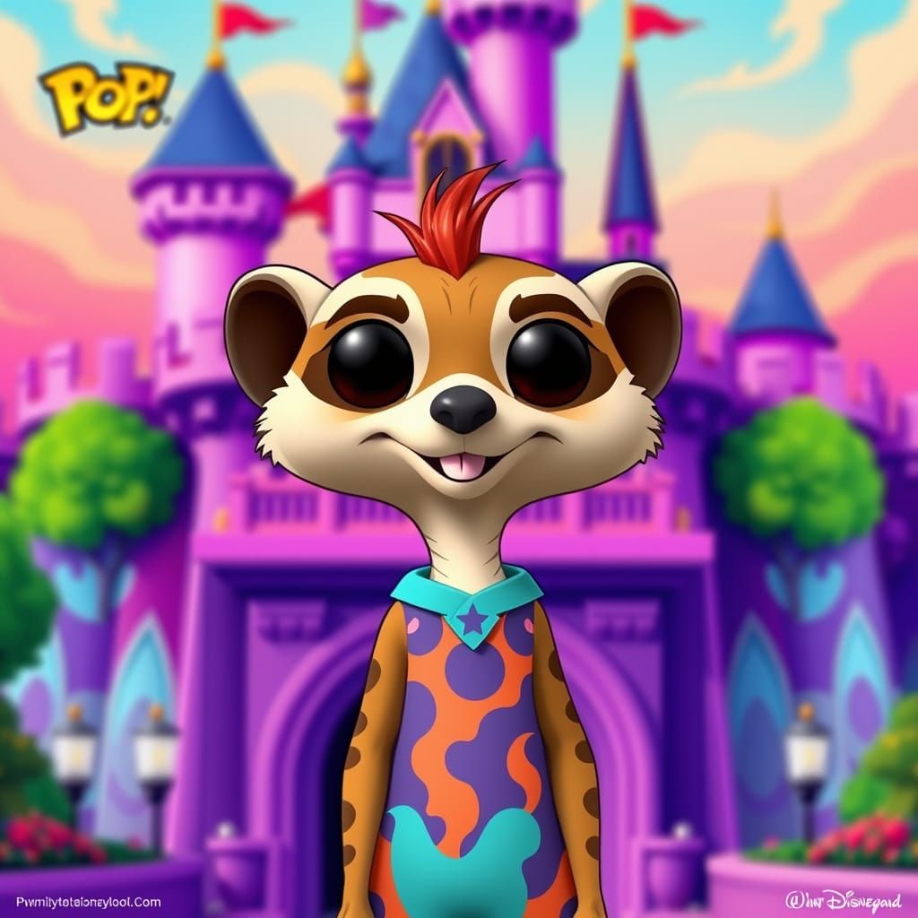 Funko Pop Figure Disney Timon the Meerkat from The Lion King at Disneyland