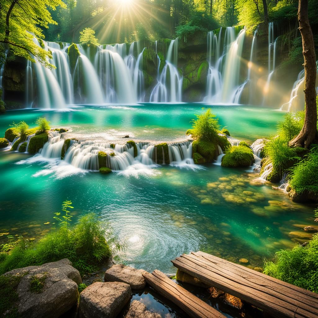 Plitvice Lakes National Park: Turquoise Waters and Waterfall...