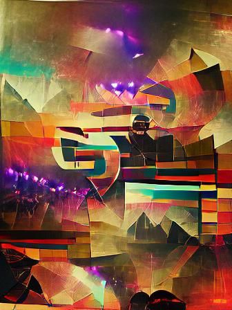 Abstract Composition Inspired by Gramatik