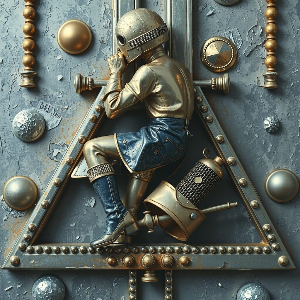 Reflective Surfaces: Gold, Silver, and Chrome Textures