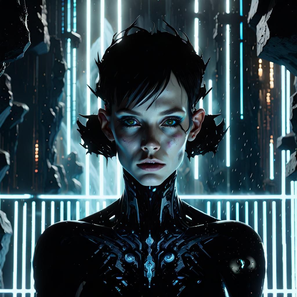 Hyperrealistic Dark Fantasy Concept Art in 16K