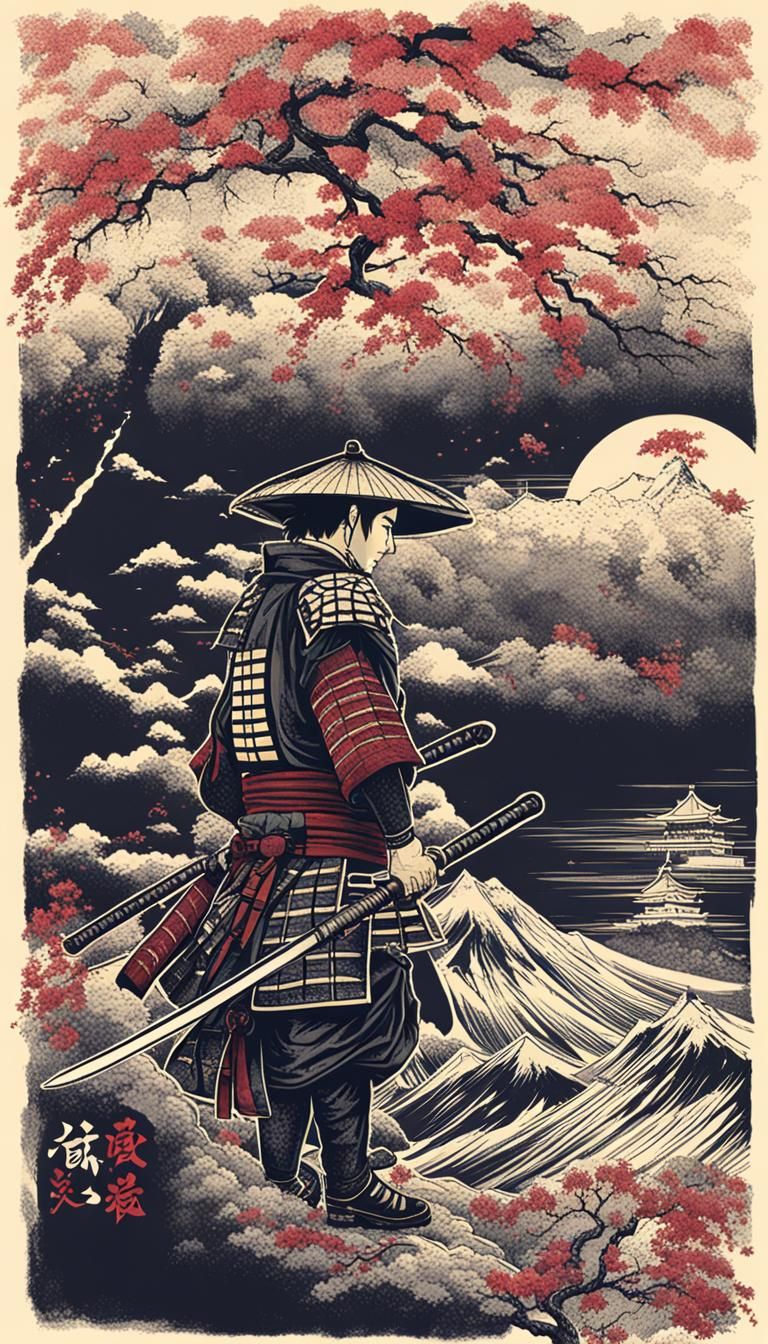 Samurai Pride: A Warrior's Essence