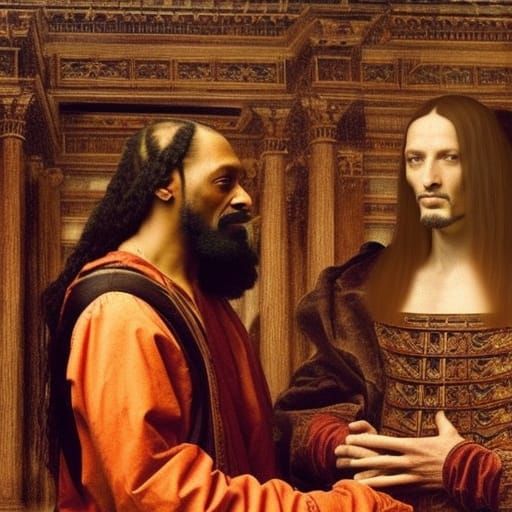 Snoop Dogg and Da Vinci: Digital Matte Painting