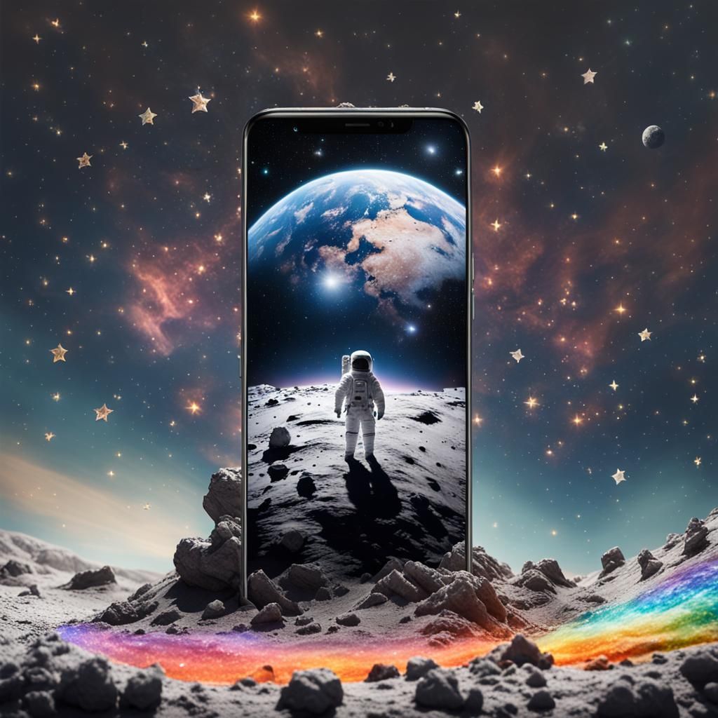 NoTheme Thursday ( the first and only selfie from the moon )