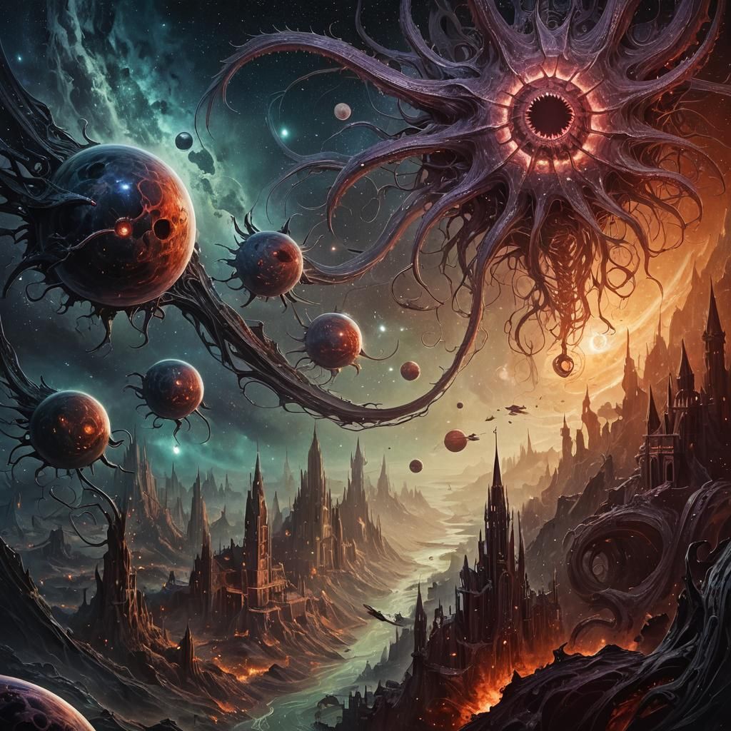 Lovecraftian Horrors Descend From a Dying Star