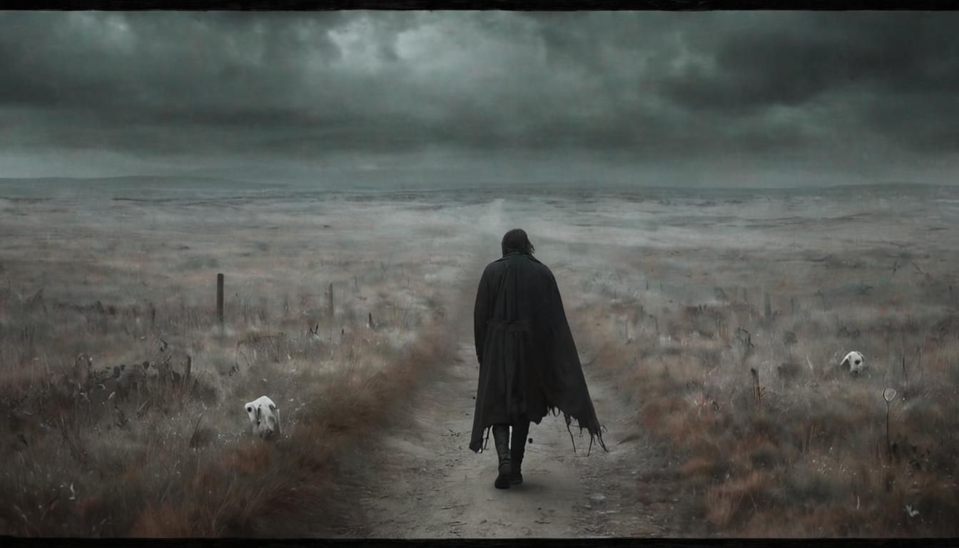 Dramatic Cinematic Scene of Forsaken Souls