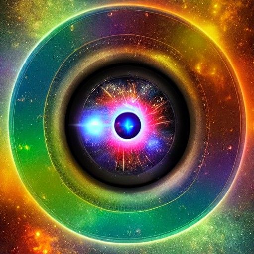 Quantumverse: Divine Galactic Concept Art in 8K