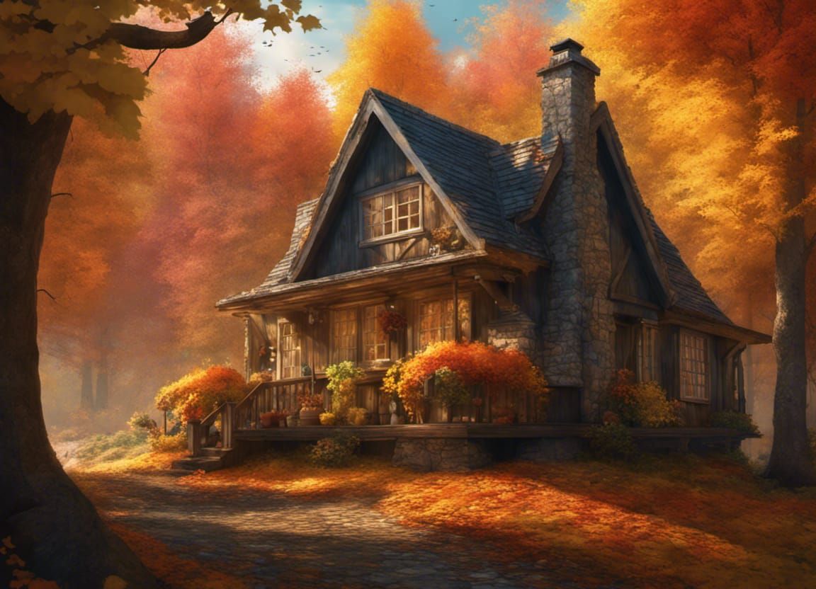 Cottage in Autumn - Random 2 Presets