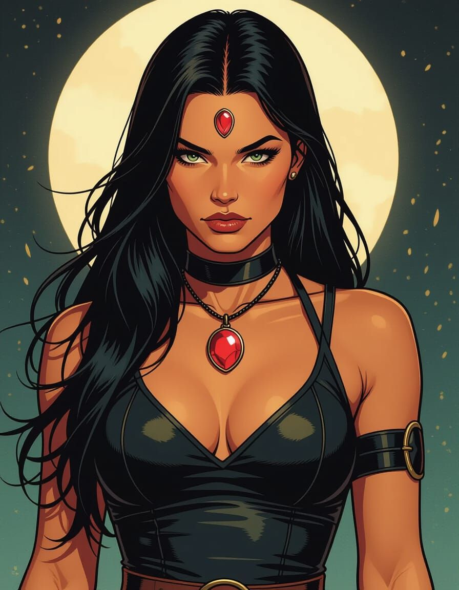 Amber Midthunder as Mystical Superheroine Raven