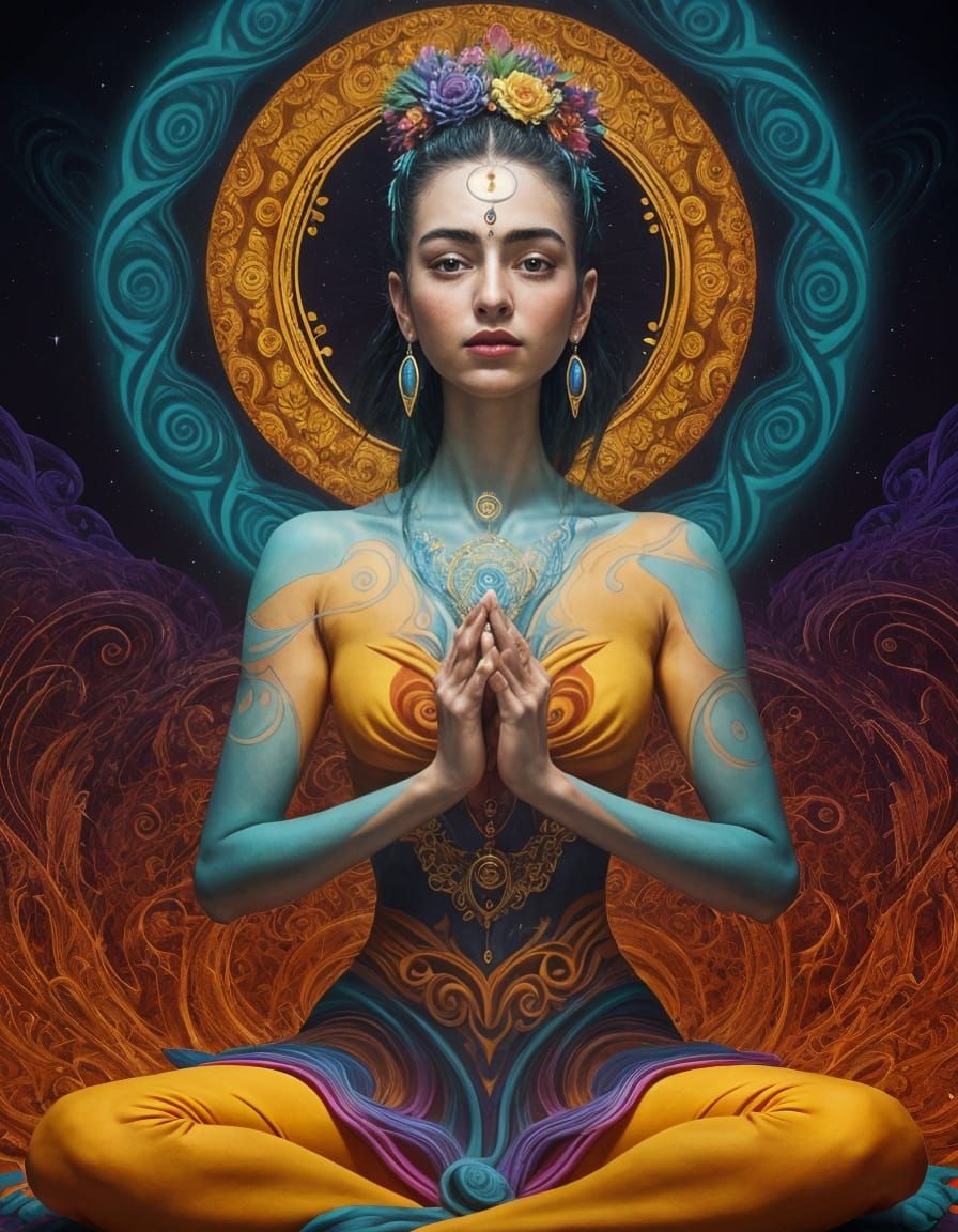 Sacred Balance of the Seven Chakras in Vibrant Harmony