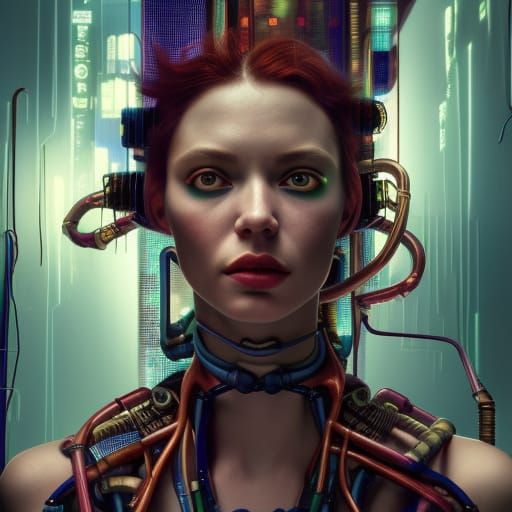 Cyberpunk Creature: Hyperrealistic Octane Render in 8K