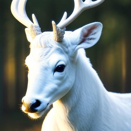 White deer