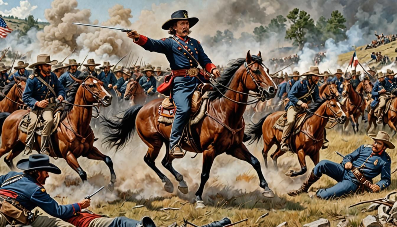 Custer's Last Stand at Little Bighorn
