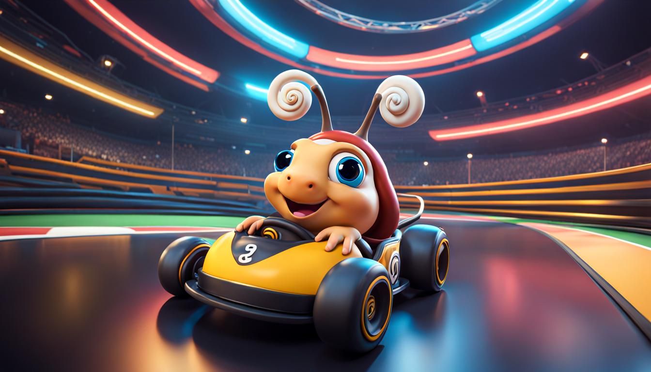 Go-Karting Snail - "ES-CarGot 2" :)