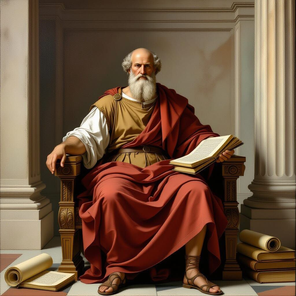 Philosopher in Greek Attire, Renaissance Style