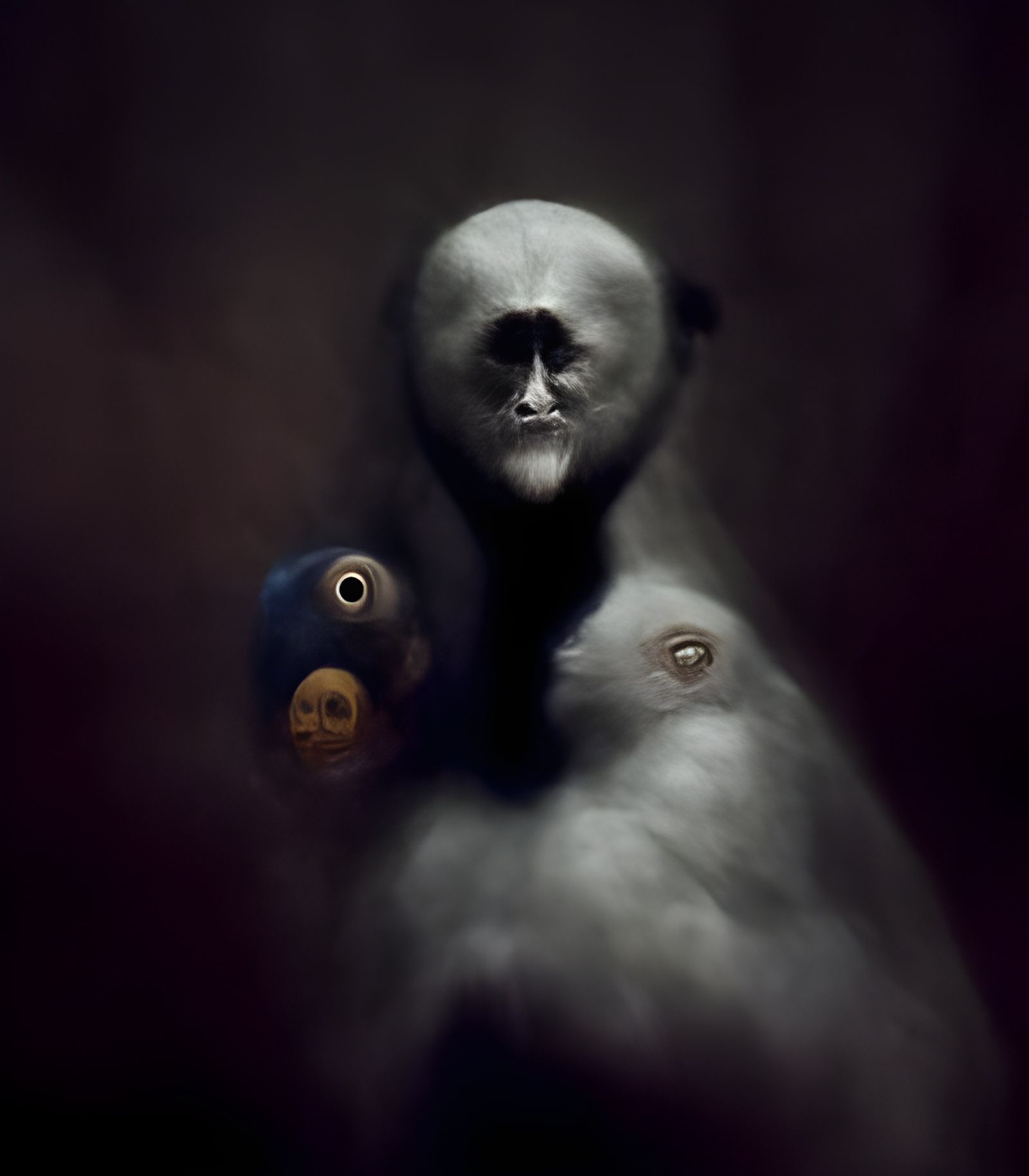 Sirian alien and his smoky pet