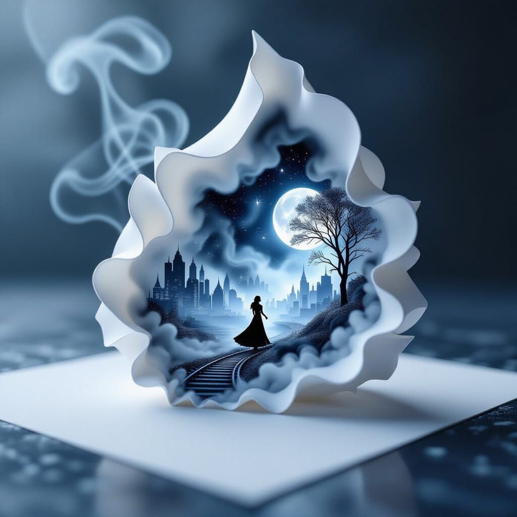 Magical Fractal Microcosm in Macro Photography