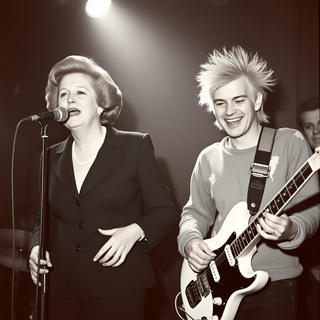 Hey Maggie Thatcher you're alright