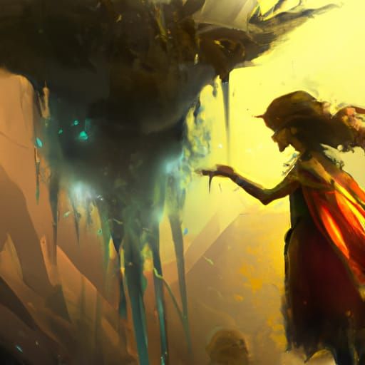 Princess in Maternal Form: Hyperdetailed Concept Art