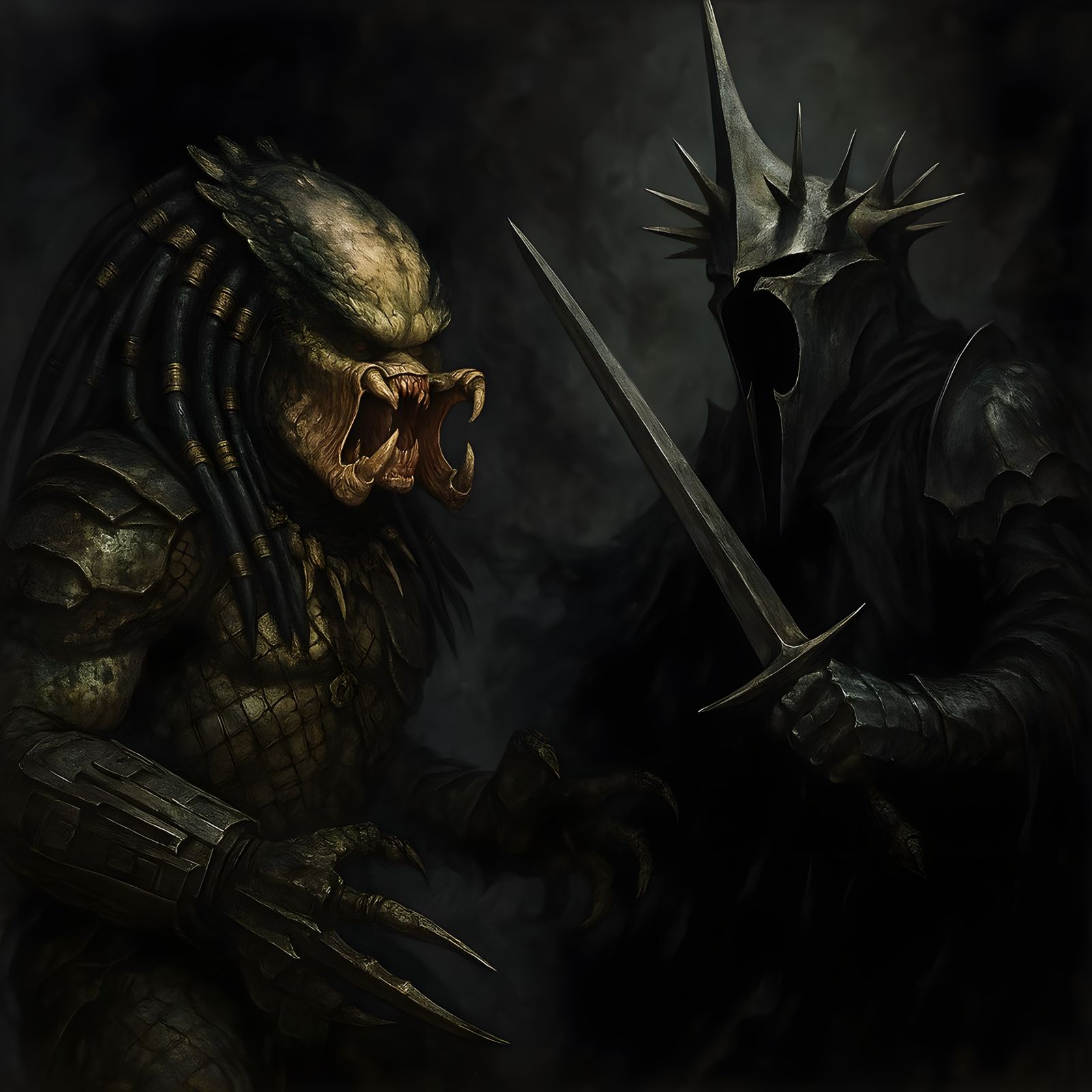 Predator vs the Witch King of Angmar