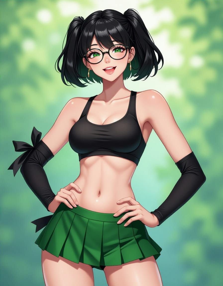 Katerina Heiss Anime Illustration in 2.5D Style