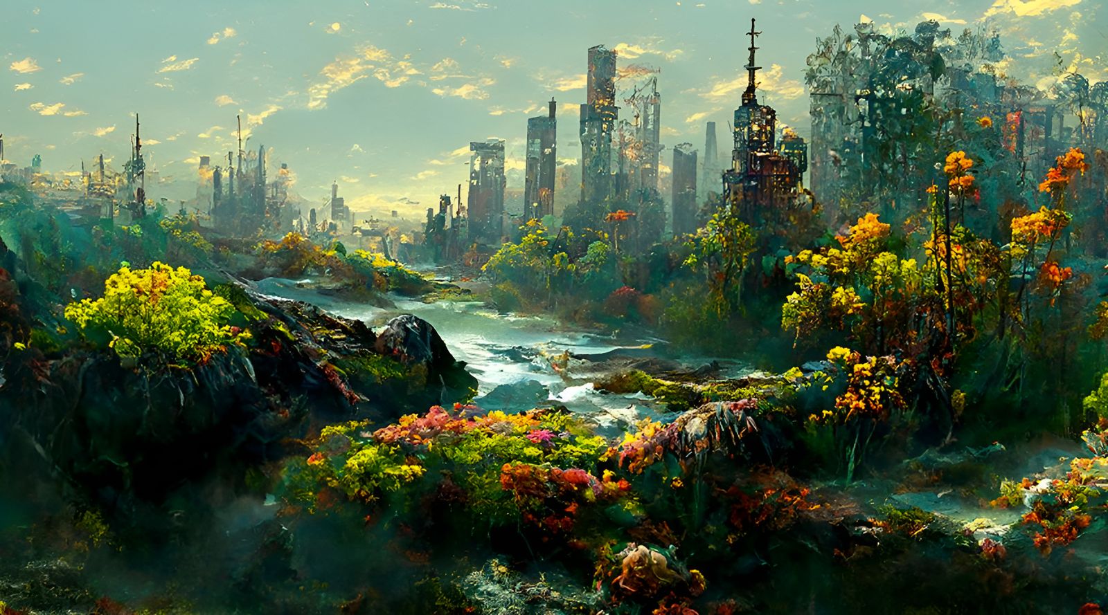 Post-Apocalyptic Chicago: A Hyperrealistic Landscape