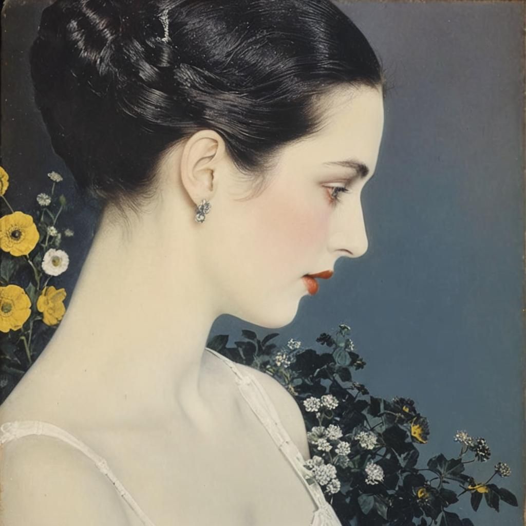 Ethereal Portrait in Pictorialist Style