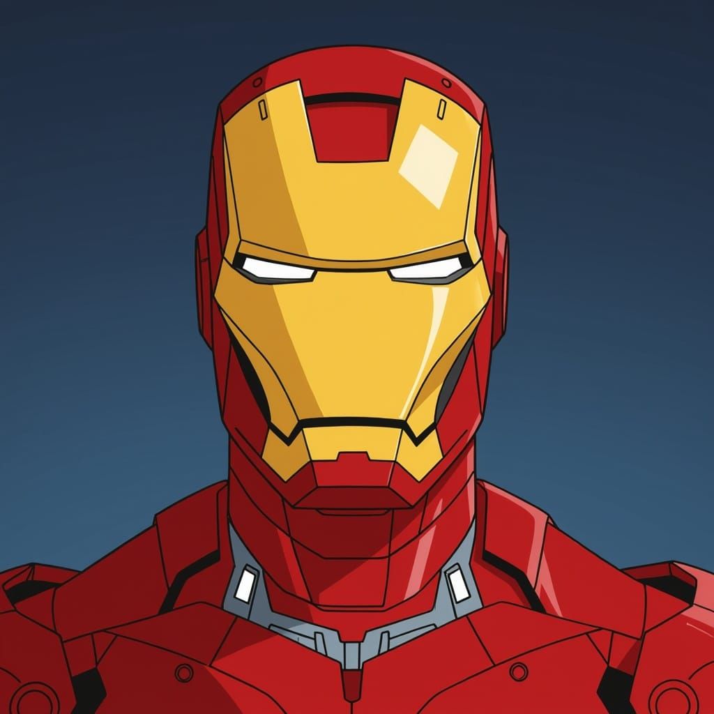 Iron Man Without Helmet