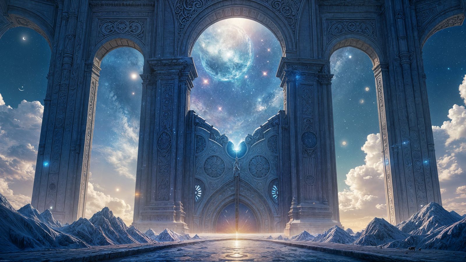 Cosmic Gates to the Heavenly Realm