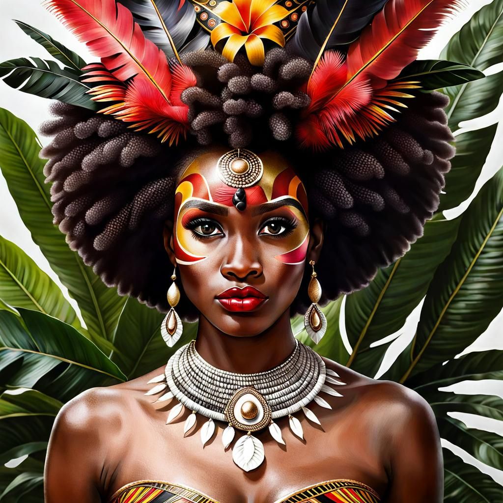 Papua New Guinea as a Woman