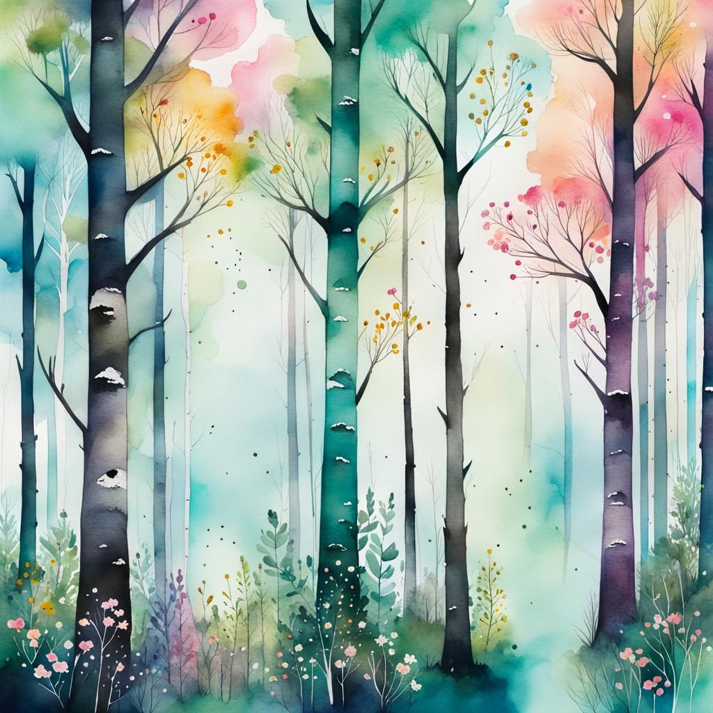 Dense forest