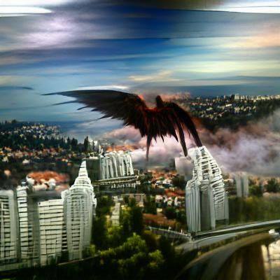 Lucifer Morningstar in Detailed Matte Painting