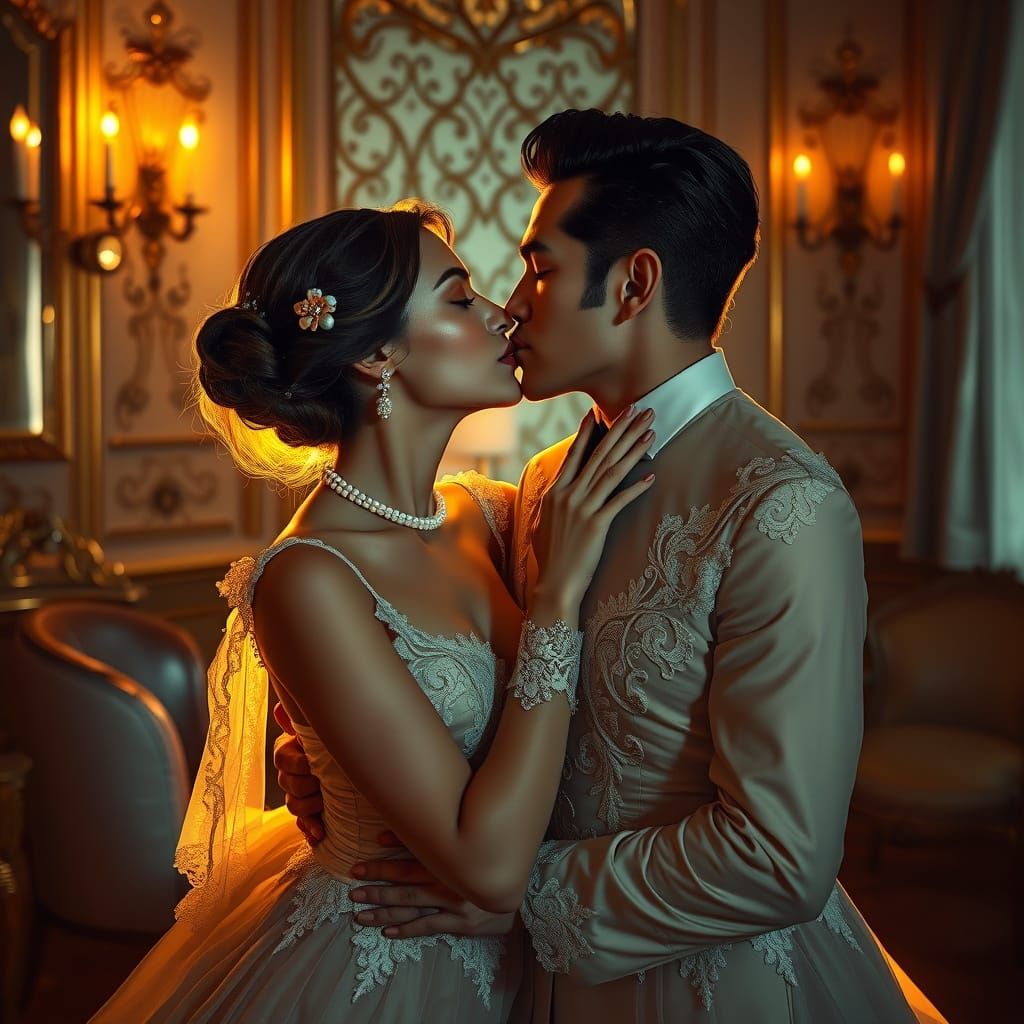 Elegant Women in Refined Romance