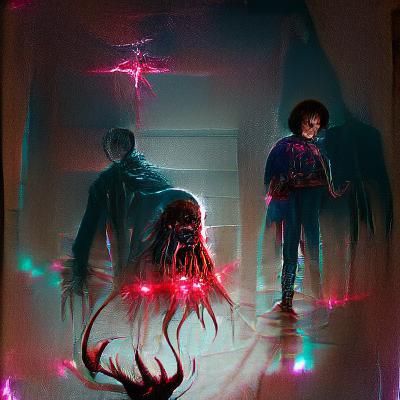 Sinister Stranger Things Scene