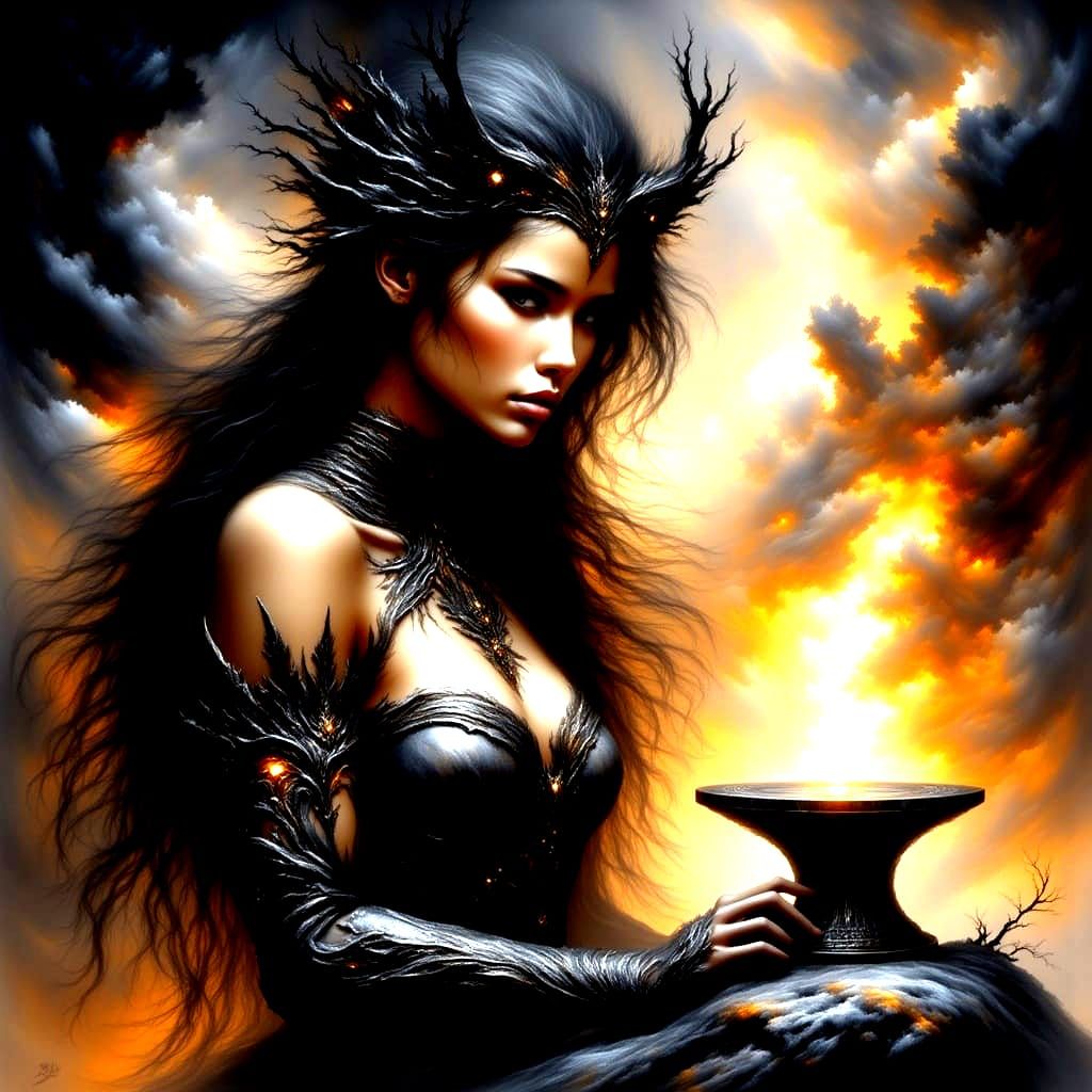 Girl Empowered by Ancient Magical Metals in a World of Feruc...