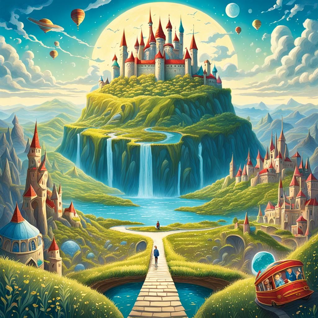 The Land of Stories: AI Interpretation