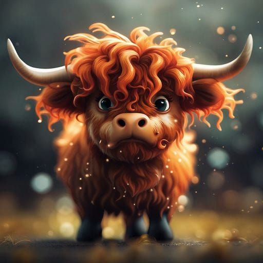 Abstract Blend of Shapes and Colors