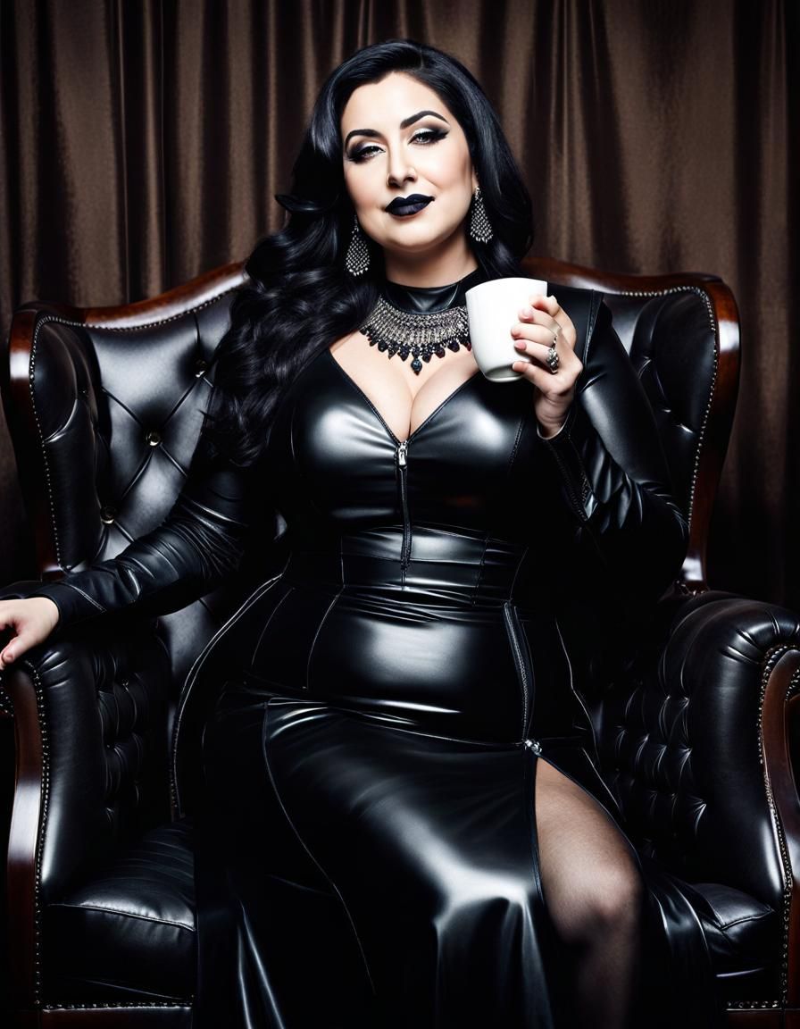 Hypernatural Portrait of a Gothic Woman