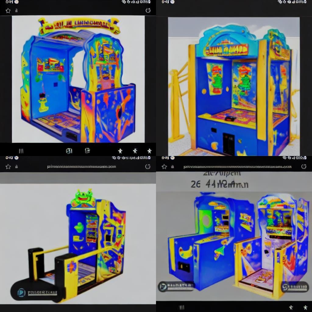 Mammoth Ticket Catcher Arcade Machine