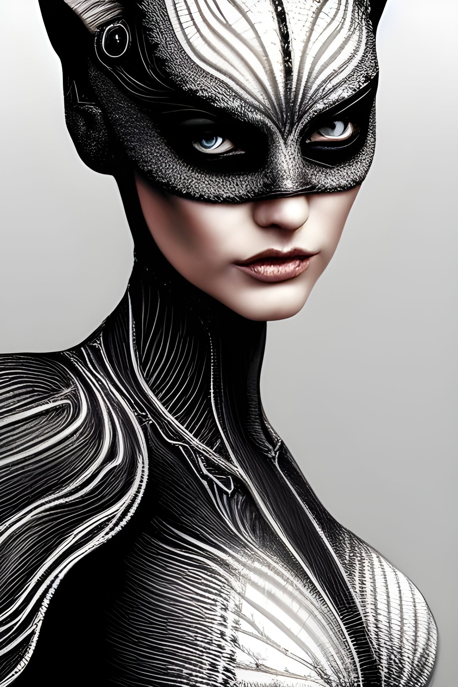 Cat woman Photo