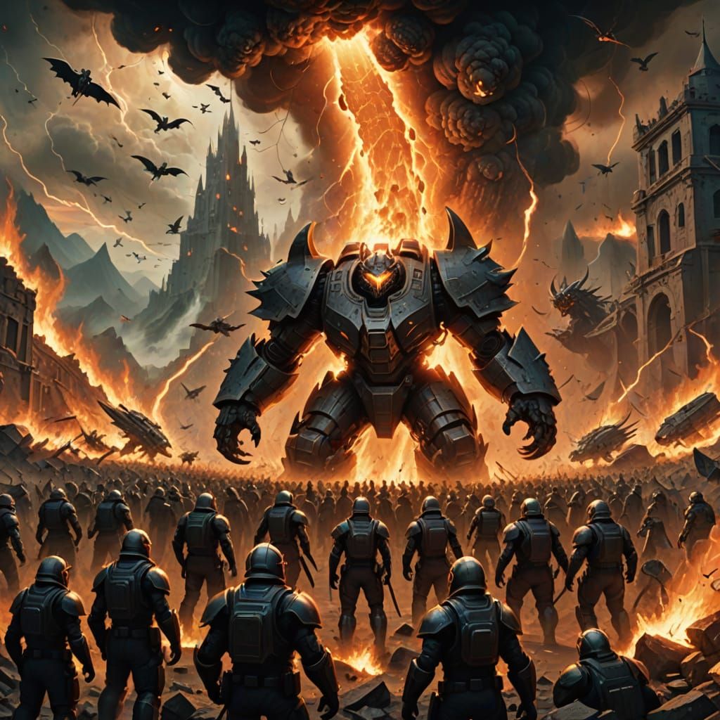 Apocalyptic Cataclysmic Disaster Unfolds in Chaos