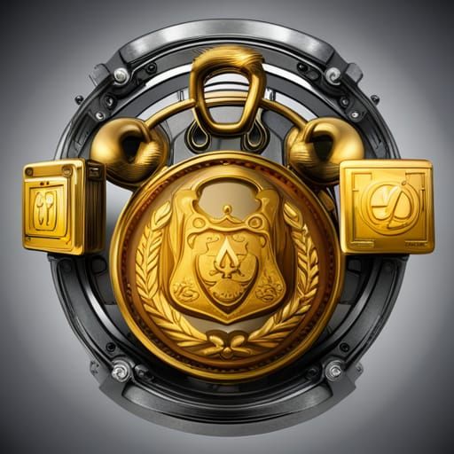 Quartz SSW Security Symbol in Detailed Matte Style