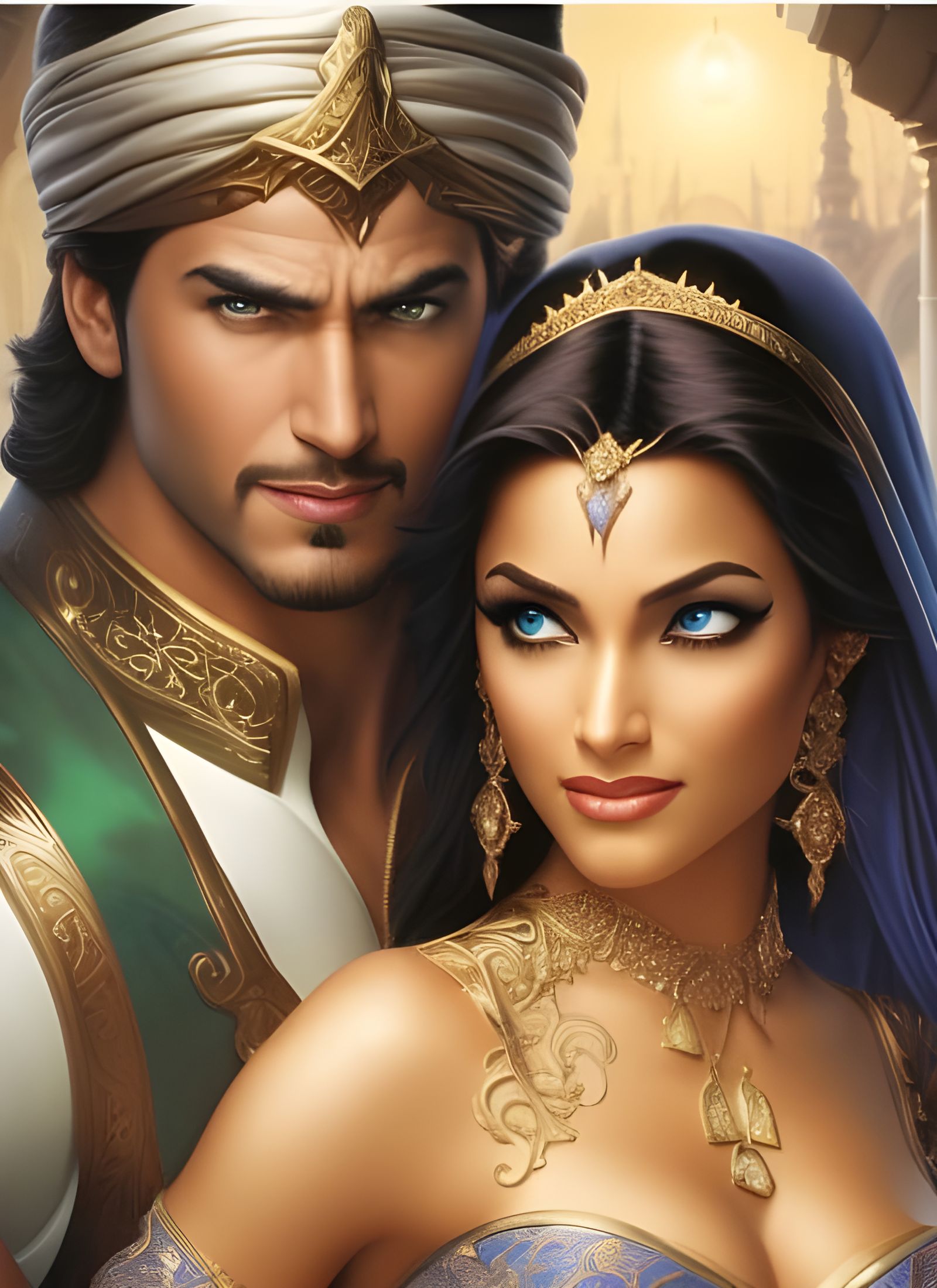 Jasmine and Aladdin