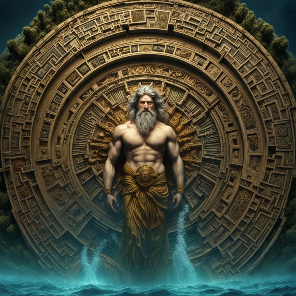 Panopticon maze underwater