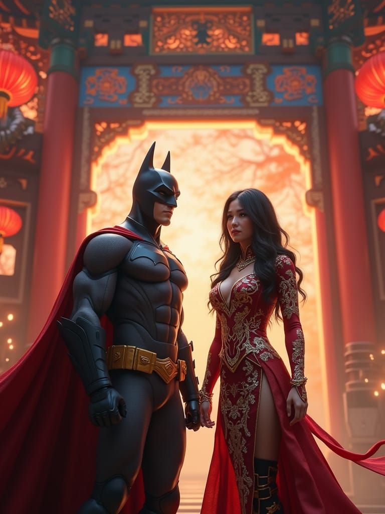 DC Duo Embodies Ancient Chinese Mysticism in Vibrant, Epic A...