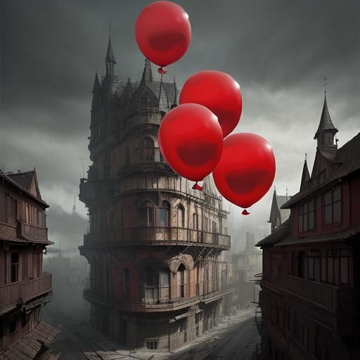 99 Luftballons Fantasy Movie Poster Art