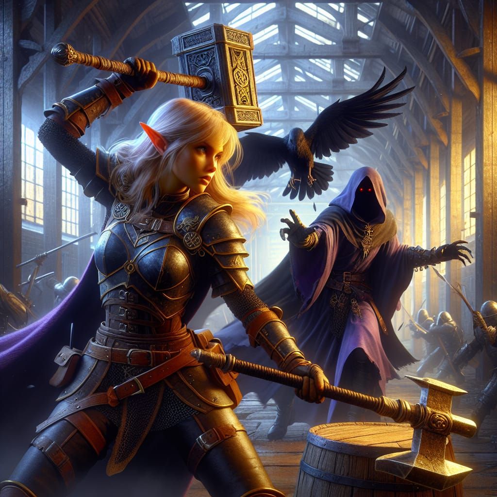 Their leads take them to an old warehouse.  After sneaking i...