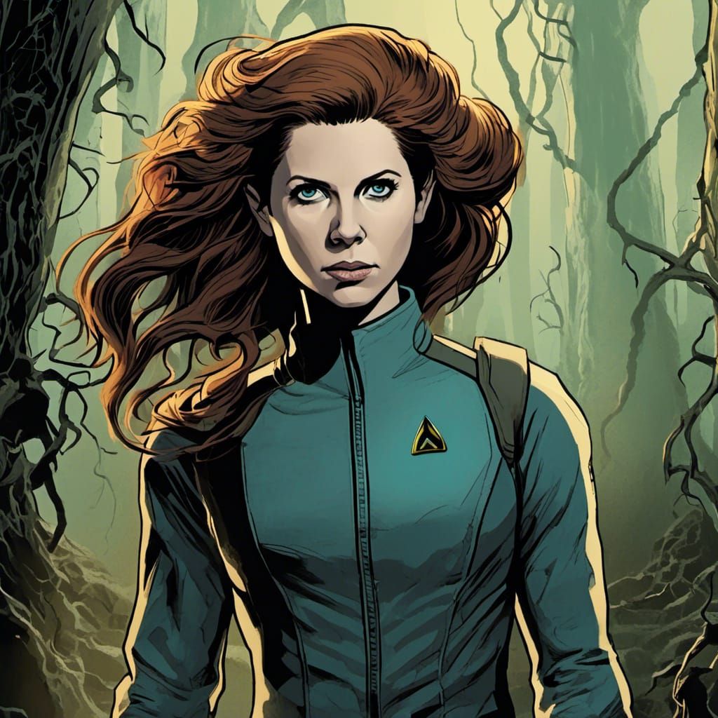 Anna Kendrick in 1950s Sci-Fi Scene