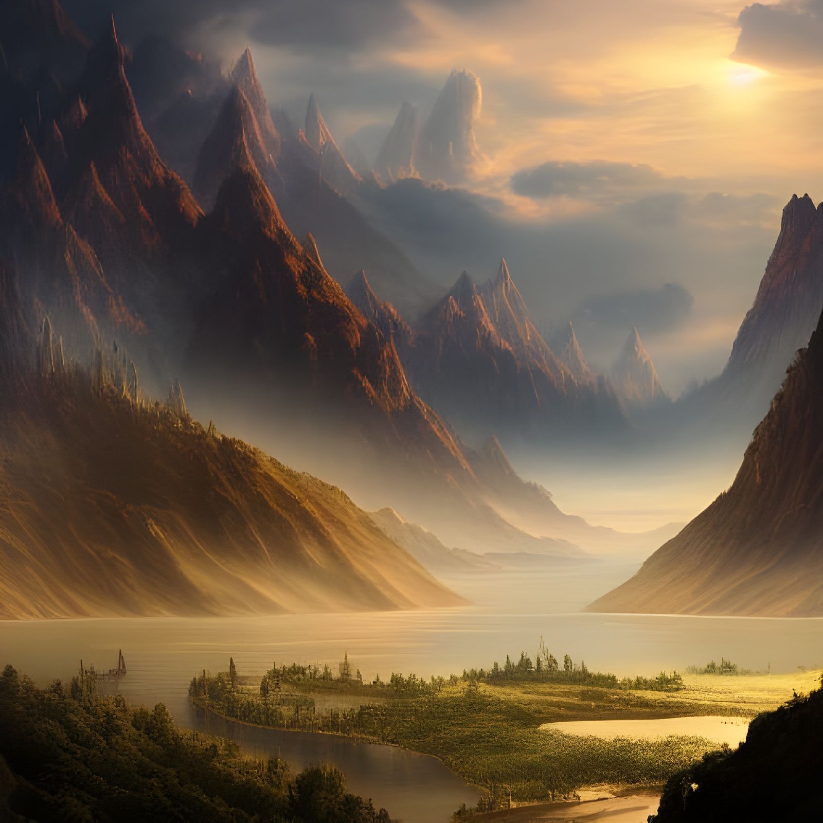 The Seran Entering the Valik-Nostari