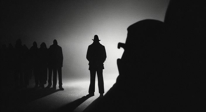 Moody Film Noir: Whispers in the Dark